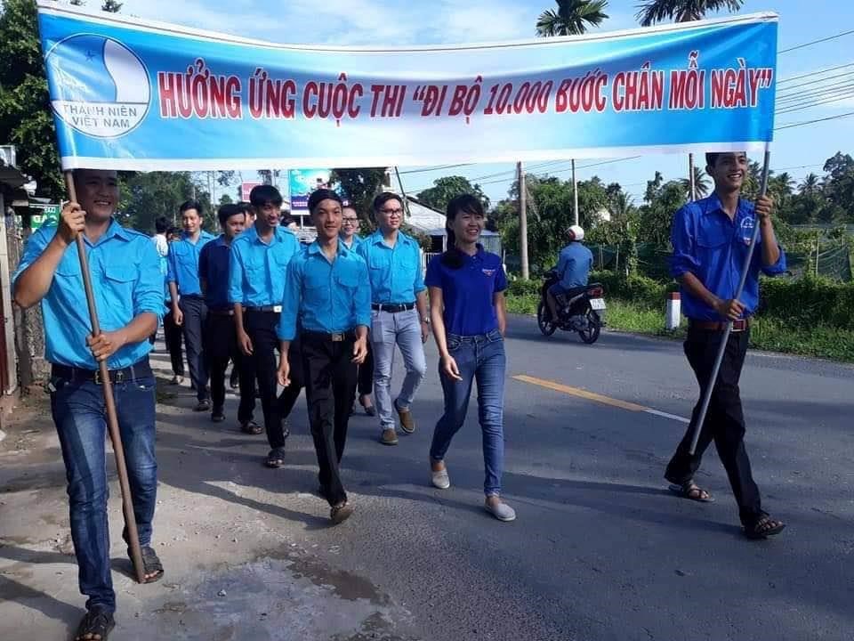  Phát động cuộc thi đi bộ vì sức khỏe. (Ảnh: PV/Vietnam+)