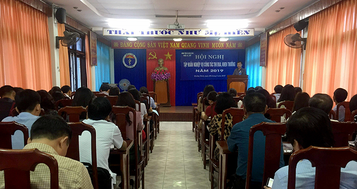 Toàn cảnh buổi tập huấn.