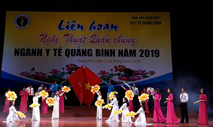Một tiết mục văn nghệ xuất sắc tại liên hoan