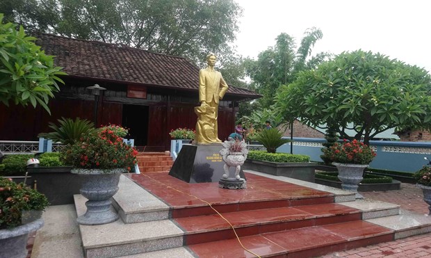 Dong chi Hoang Dinh Giong voi cach mang Viet Nam va que huong Cao Bang hinh anh 2Nhà tưởng niệm Hoàng Đình Giong (xóm Nà Toàn, phường Đề Thám, thành phố Cao Bằng). (Ảnh: Quốc Đạt/TTXVN)