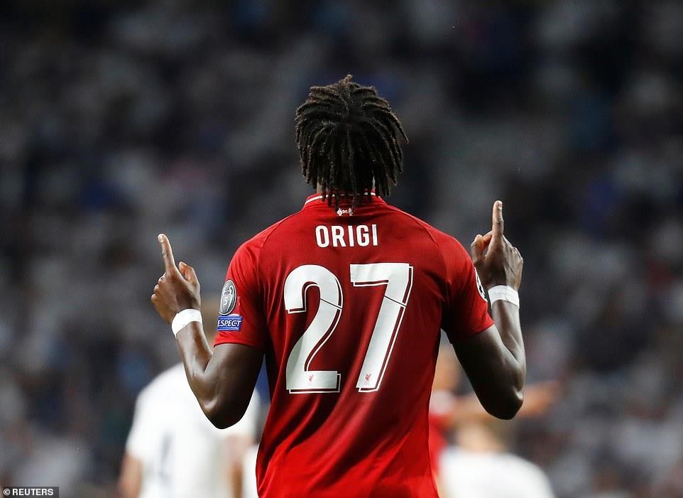   Divock Origi ấn định chiến thắng cho The Kop.