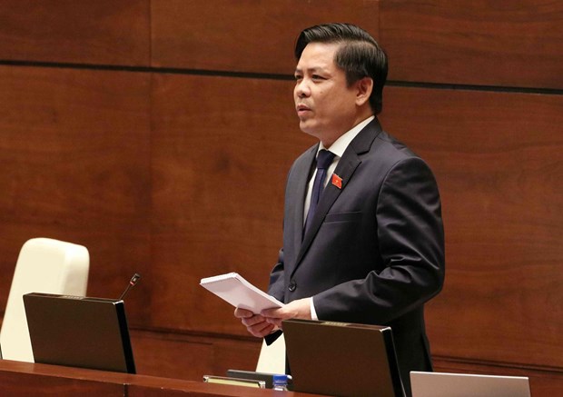 Dai bieu Quoc hoi: Vi sao hai bo khong muon kiem toan cac du an BOT? hinh anh 1Bộ trưởng Bộ Giao thông Vận tải Nguyễn Văn Thể. (Ảnh: TTXVN)