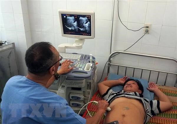  Phần mềm Hồ sơ sức khỏe được kết nối liên thông tại 90% trạm y tế xã, phường, thị trấn. (Ảnh: TTXVN phát)