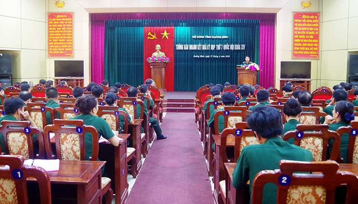 Nhiều nội dung quan trọng của kỳ họp thứ 7, Quốc hội khóa XIV được thông báo đến cử tri.