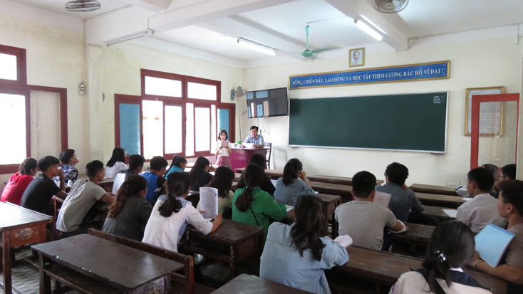  BCĐ thi tỉnh yêu cầu thực hiện nghiêm túc việc phổ biến Quy chế thi cho cán bộ coi thi và thí sinh dự thi. 