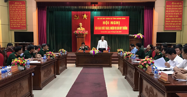 Đồng chí Bí thư Tỉnh ủy Hoàng Đăng Quang phát biểu tại hội nghị