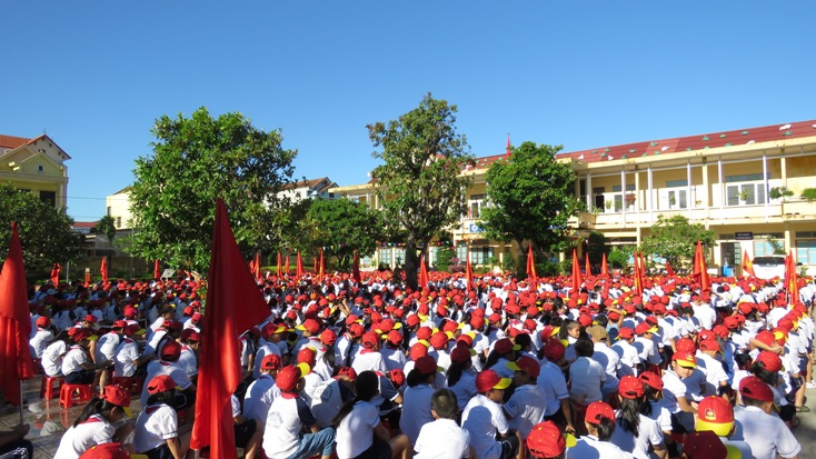 Trường tiểu học Đồng Phú hôm nay.