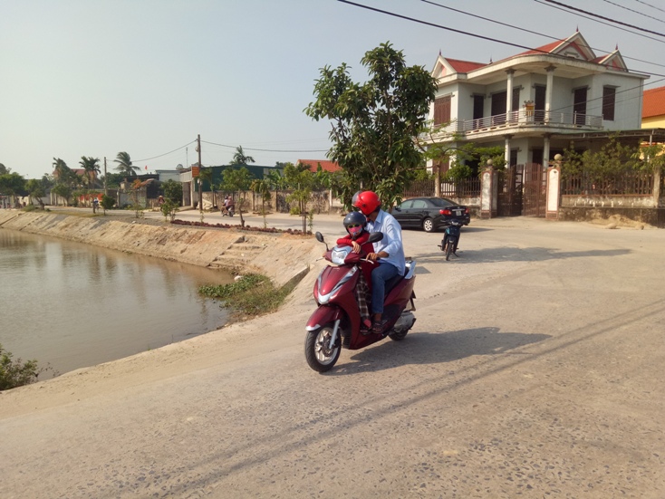 Một góc thôn Tả Phan ngày nay.