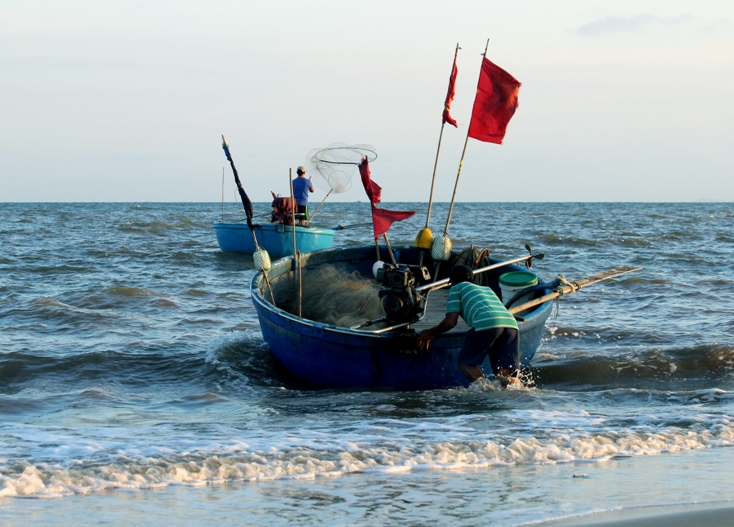 Biển gọi. Ảnh: Tiến Hành