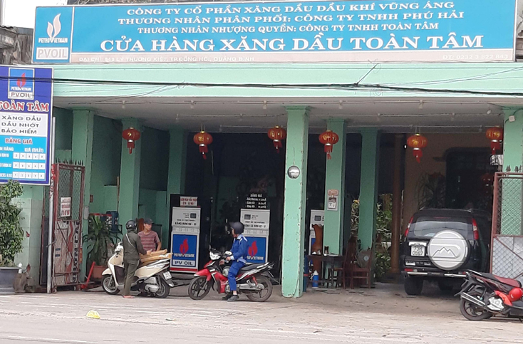 Hầu hết các cơ sở kinh doanh xăng dầu trên địa bàn tỉnh đã chấp hành đúng các quy định của pháp luật.