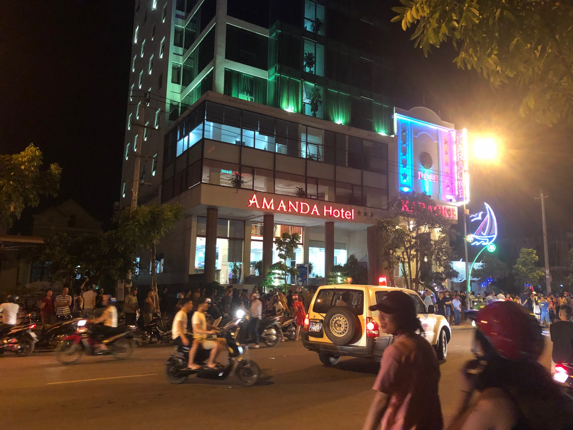 Hiện trường vụ việc