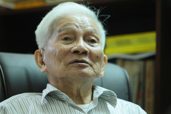 GS Hoàng Tụy - Ảnh: Nguyễn Khánh