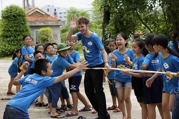 Học viên Ocean Edu tham dự chương trình Asean English day camp