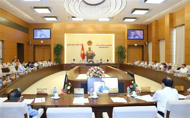 Quang cảnh phiên họp. (Ảnh: Doãn Tấn/TTXVN)