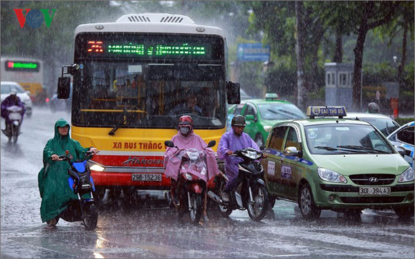 Trong những ngày tới, thời tiết mưa dông sẽ diễn ra chủ đạo trên cả 3 miền.