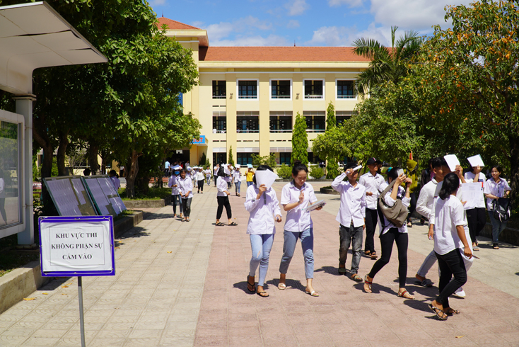 Kỳ thi THPT quốc gia năm 2019, Trường THPT Chuyên Võ Nguyên Giáp 100% học sinh đỗ tốt nghiệp.