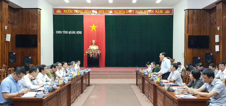 Đồng chí Lê Minh Ngân phát biểu tại buổi làm việc.