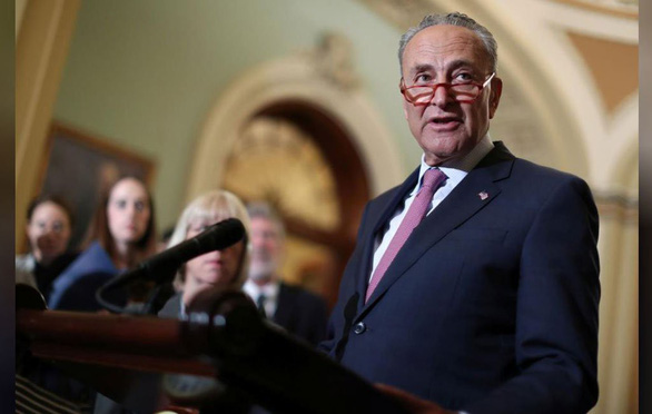  Thượng Nghị sĩ Mỹ Chuck Schumer - Ảnh: REUTERS