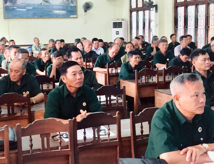 Các học viên tham gia lớp bồi dưỡng.