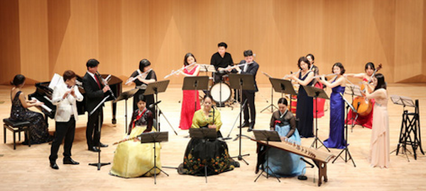 Nhóm The Eine Flute Ensemble (hòa tấu sáo) của Hàn Quốc sẽ tham gia liên hoan. (Ảnh: BTC)
