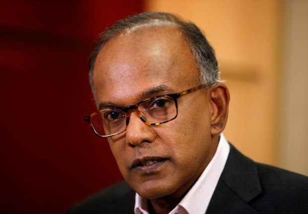 Bộ trưởng Bộ Luật pháp Singapore K Shanmugam. (Nguồn: Reuters)