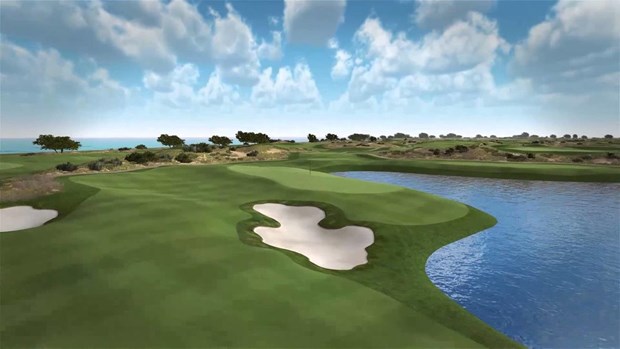 Toàn cảnh  sân golf 18 hố FLC Samson Golf Links. (Ảnh: FLC)