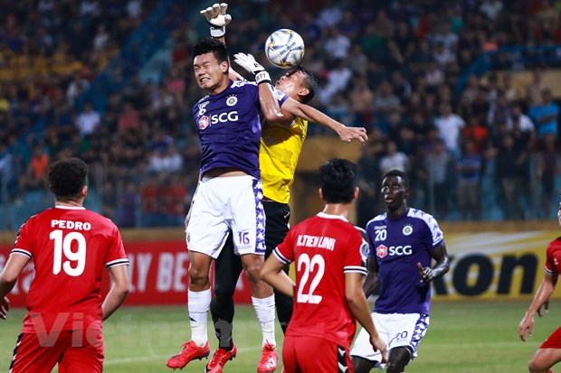  Bình Dương đã thua trước Hà Nội FC trong ba lần đối đầu liên tiếp gần nhất. (Ảnh: Nguyên An/Vietnam+)