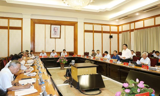 Quang cảnh tọa đàm. (Ảnh: Phương Hoa/TTXVN)