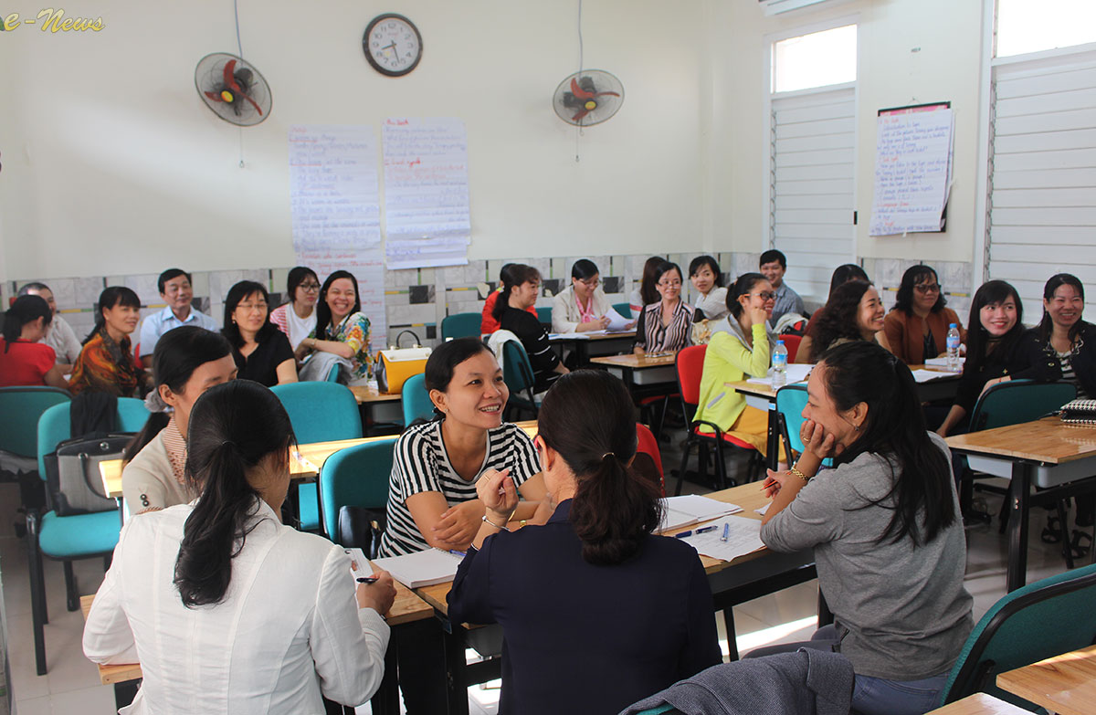 Chất lượng đội ngũ giáo viên giữ vai trò quyết định trong triển khai chương trình giáo dục phổ thông mới. Ảnh minh hoạ