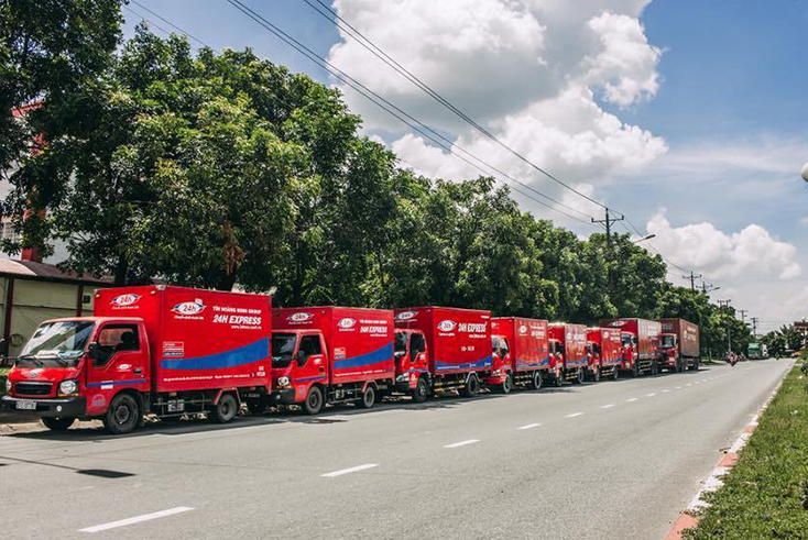 Dịch vụ của 24h Express vận chuyển hàng hóa đến các tỉnh, thành trên toàn quốc.  