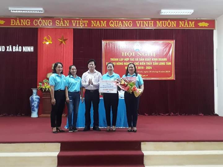 Ra mắt Hợp tác xã XSKD dịch vụ nông nghiệp, chế biến thuỷ hải sản Long Tám