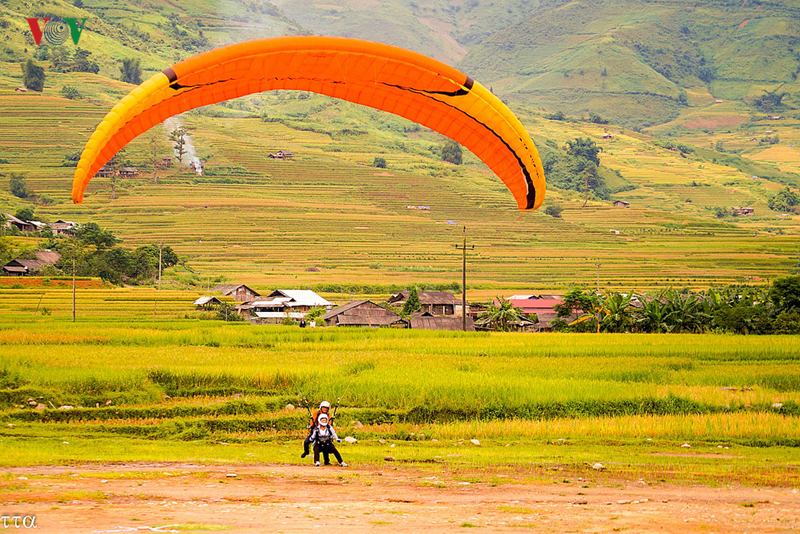 Bay trên Mùa Vàng đã trở thành sự kiện Văn hóa - Thể thao hấp dẫn.