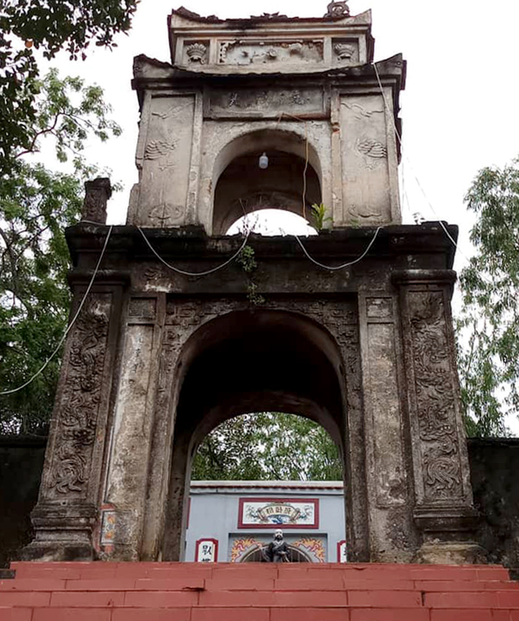 Di tích lịch sử chùa Ngọa Cương.