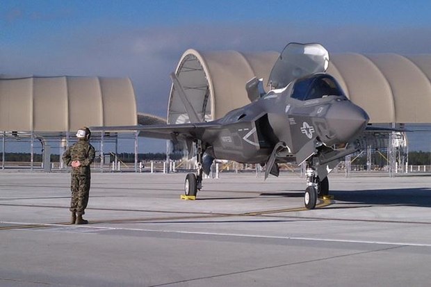 Máy báy chiến đấu F35-B. (Nguồn: military)