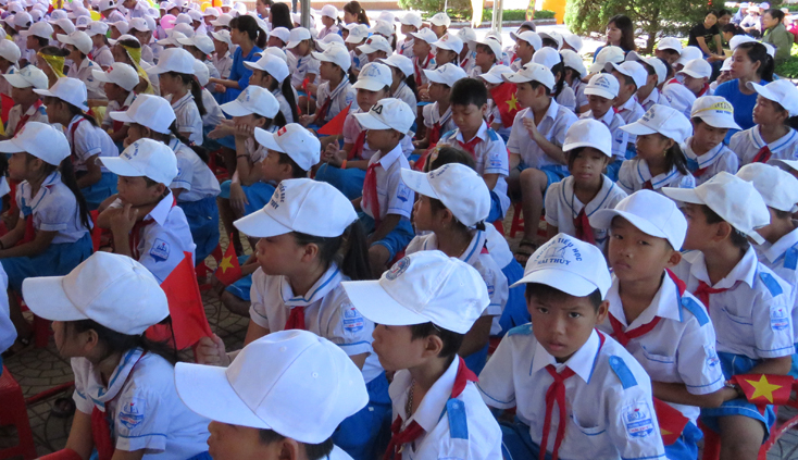 Sở Giáo dục-Đào tạo yêu cầu phải bảo đảm an toàn tuyệt đối cho học sinh trong ngày khai giảng.