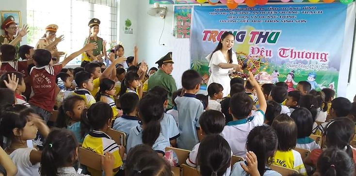 Hội Phụ nữ Công an tỉnh phối hợp với các đơn vị tổ chức 