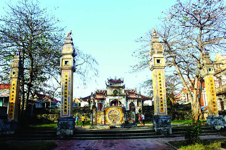 Đình làng Lý Hòa (Hải Trạch, Bố Trạch). Ảnh: Tiến Hành