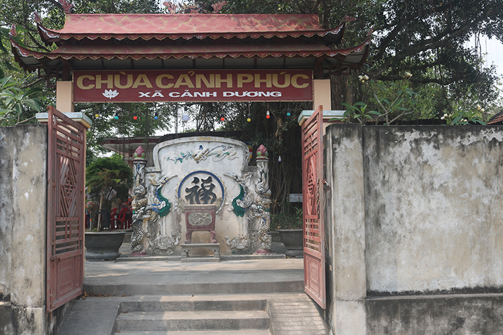 Di tích lịch sử chùa Cảnh Phúc.