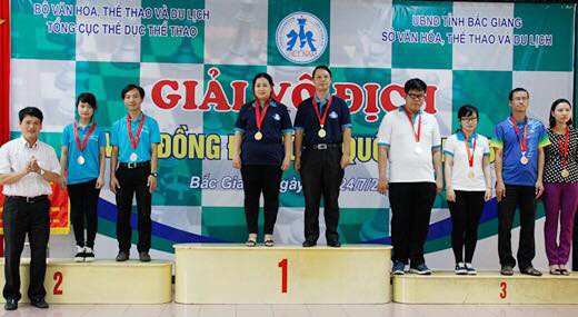 Giải Vô địch Cờ vua đồng đội toàn quốc 2019 sẽ diễn ra từ ngày 25-9 đến 6-10
