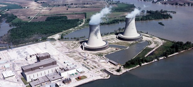 Một nhà máy điện hạt nhân ở Michigan, Mỹ. (Nguồn: news.un.org)