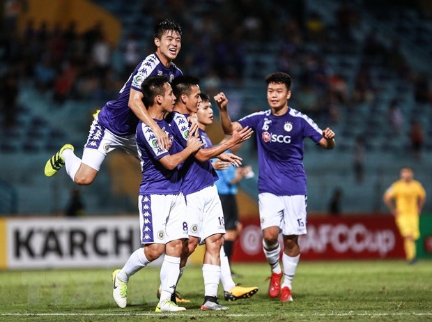 Hà Nội FC đã có mùa giải 2019 ấn tượng. (Ảnh: Trọng Đạt/TTXVN)