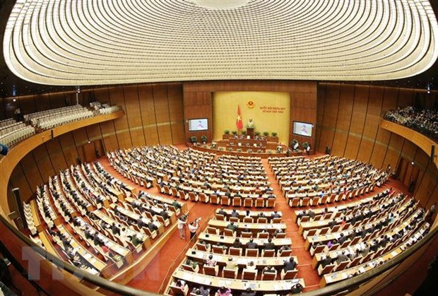 Quang cảnh Lễ khai mạc kỳ họp. (Ảnh: Phương Hoa/TTXVN)