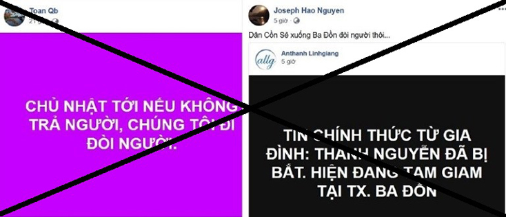  Hành vi kích động, xuyên tạc của một số linh mục trên trang facebook cá nhân.