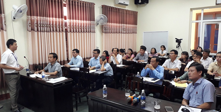 Toàn cảnh hội nghị tập huấn