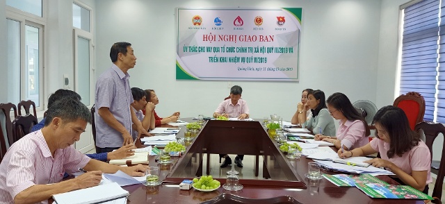 Các tổ chức chính trị xã hội được ủy thác chia sẻ những khó khăn, tồn tại cần khắc phục trong những tháng cuối năm 2019