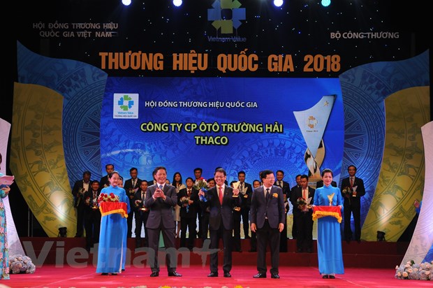 Chương trình đặt mục tiêu giai đoạn 2020-2030 có trên 1.000 sản phẩm đạt Thương hiệu quốc gia Việt Nam. (Ảnh: Đức Duy/Vietnam+)