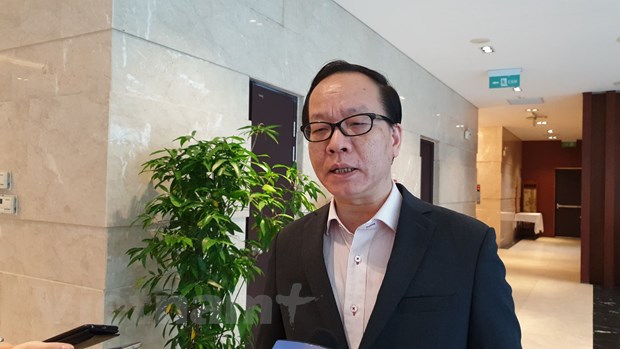 Phó giáo sư Trần Minh Điển - Phó giám đốc Bệnh viện Nhi Trung ương. (Ảnh: T.G/Vietnam+)