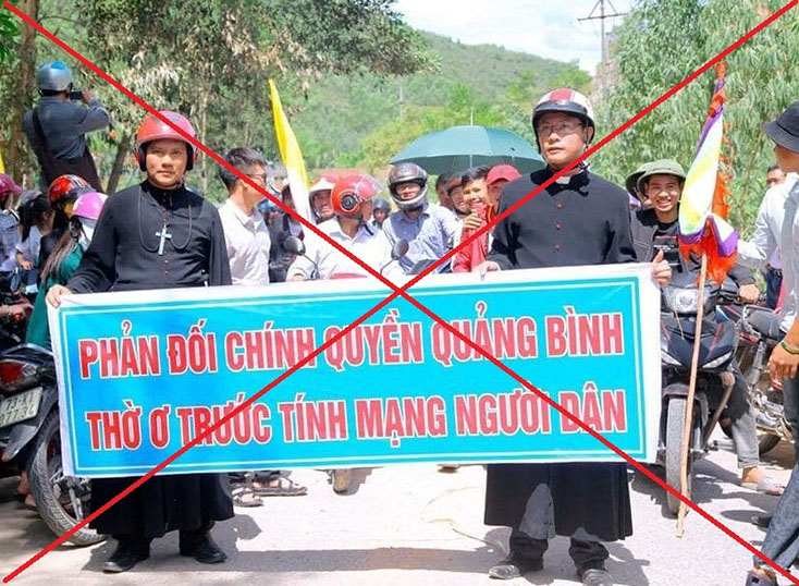 Hoạt động biểu tình tại Rào Nan ngày 15-8-2019