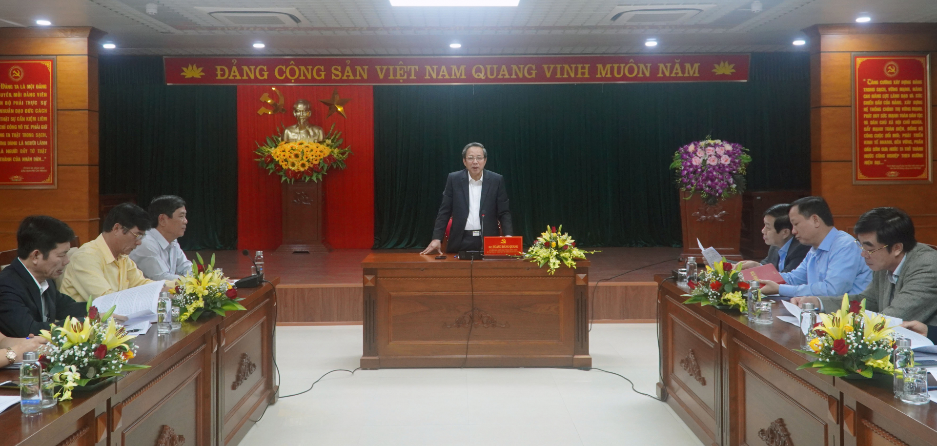 Đồng chí Bí thư Tỉnh ủy kết luận tại buổi làm việc