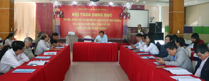 Các đại biểu tham dự hội thảo